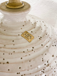 Vintage Bitossi Italian Ceramic Lamp