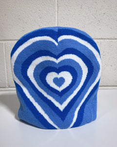 Blue 💙 Heart Beanie