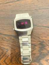 Load image into Gallery viewer, 1970s Sears Roebuck Silver Tone Digital watch
