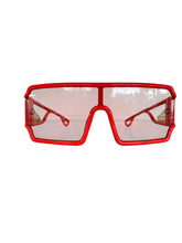 Load image into Gallery viewer, Oversized Orange Fashion Sunnies
