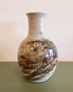 Vintage Stoneware Idaho Clay & Glaze Vase