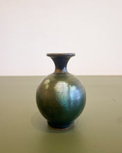 Load image into Gallery viewer, Mini Green Ceramic Vessel/Vase
