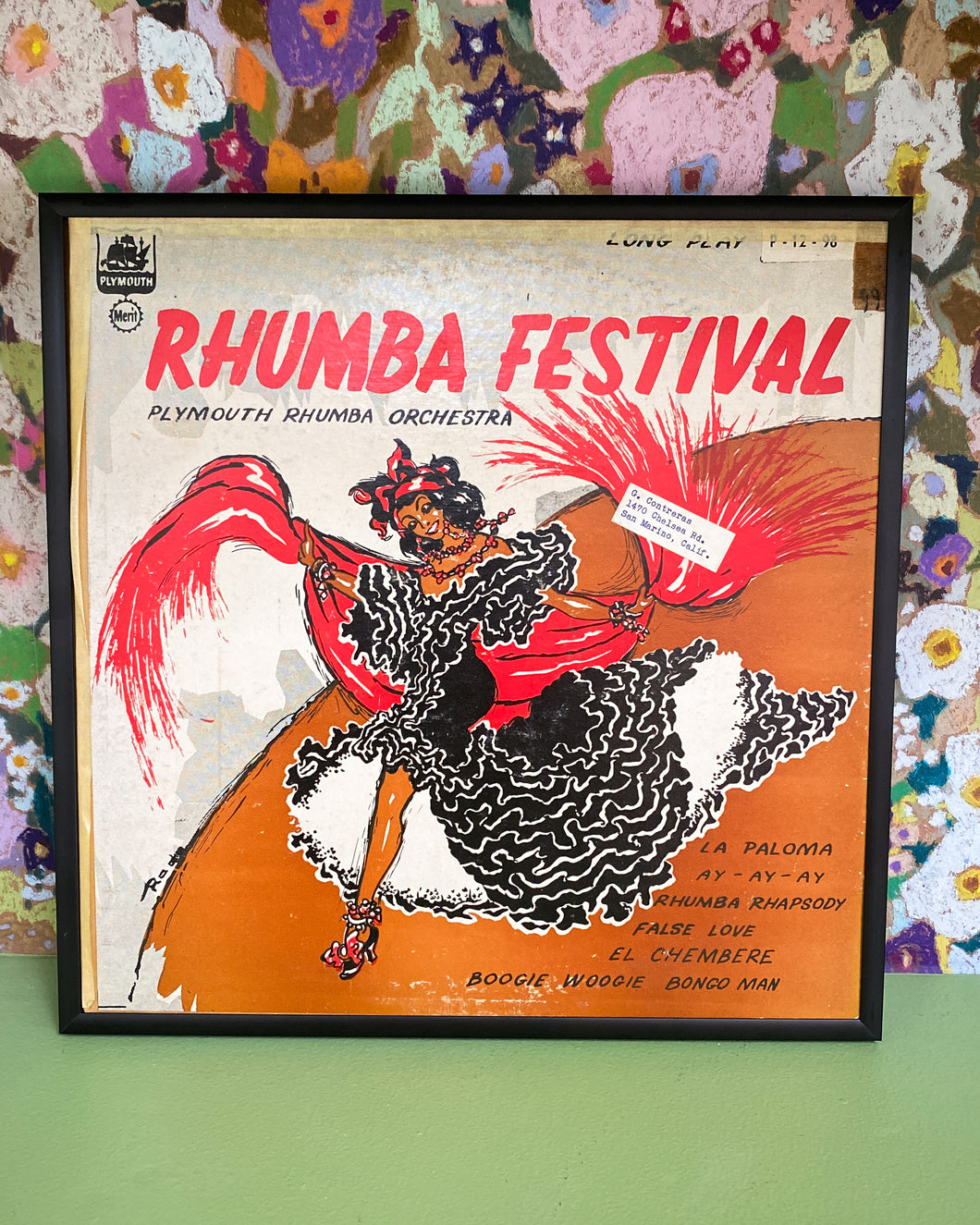 Rhumba Festival, Framed