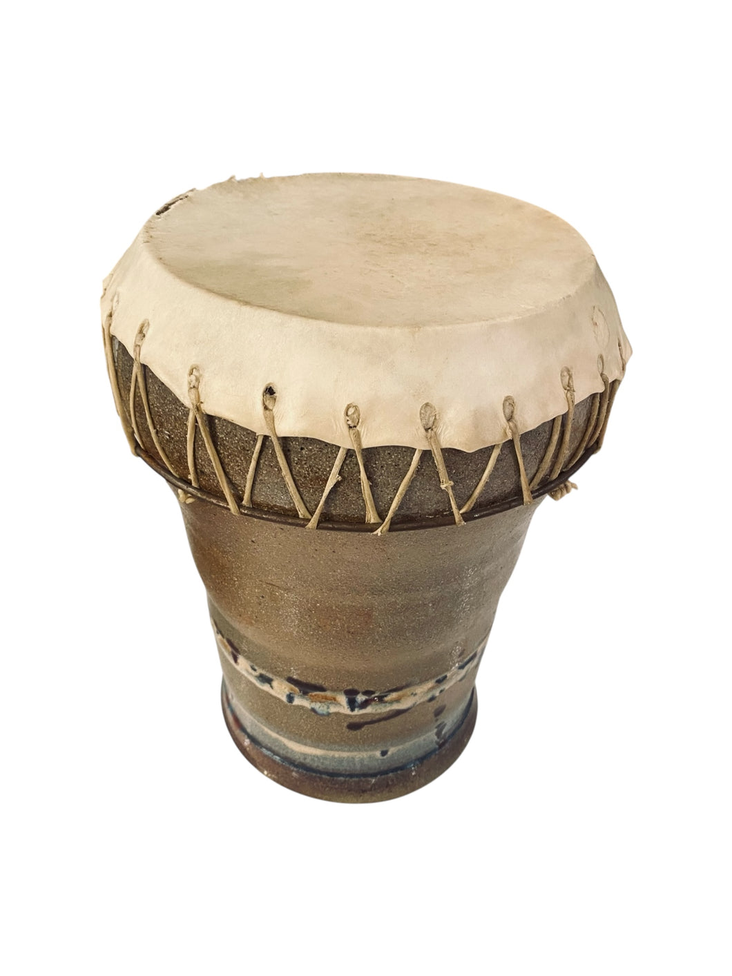 Handcrafted Stoneware Drum