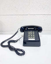 Load image into Gallery viewer, Vintage Cortelco Black Touch-Tone Phone
