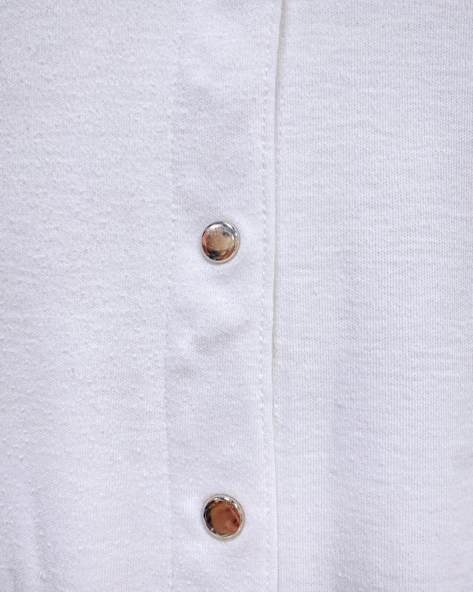 Vintage Stepping Stones White Button Up Blouse (L) – Sunbeam Vintage