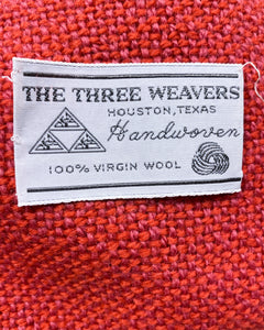 Vintage ‘The Three Weavers’ Wool Throw