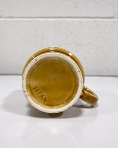 Vintage Gold Ceramic Coffee Cup - Made in Japan