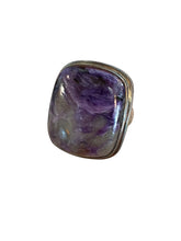 Load image into Gallery viewer, Designer Charoite Ring
