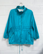 Load image into Gallery viewer, Vintage Turquoise Wind Breaker (L)
