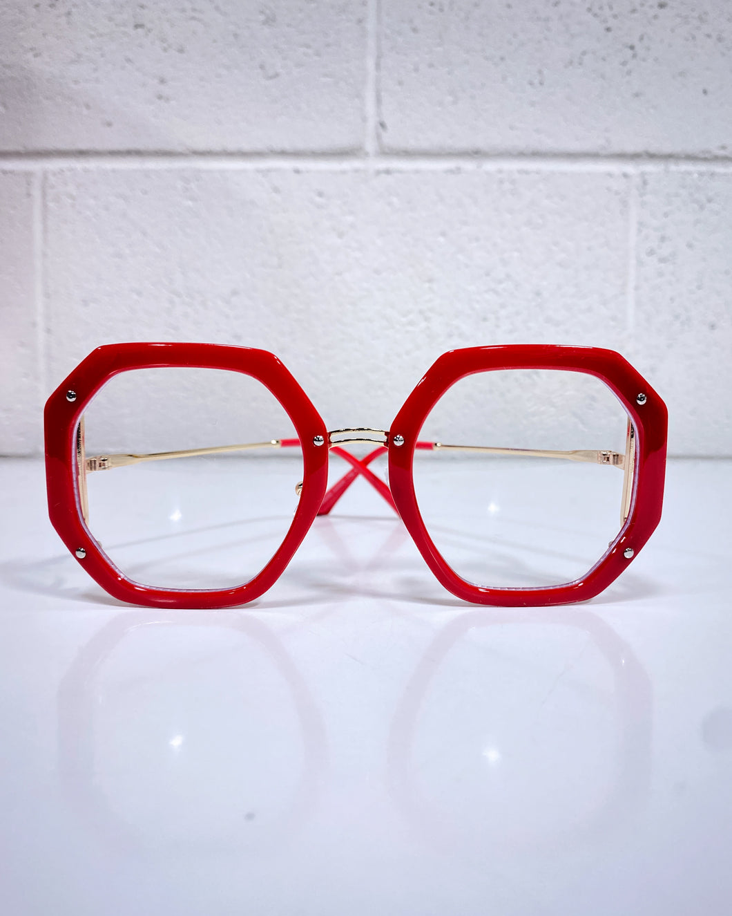 Red Fashion Glasses