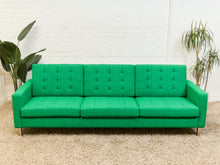 Load image into Gallery viewer, Don Sofa in Grass Green Tweed
