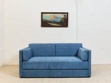 Load image into Gallery viewer, Blue Boxy Sofa
