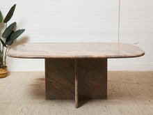 Load image into Gallery viewer, Post Modern Pink and Beige Granite Stone Dining Table
