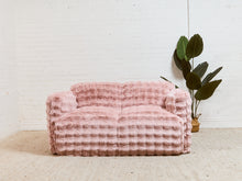 Load image into Gallery viewer, Shaggy Pink Sofa
