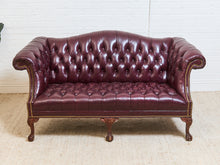Load image into Gallery viewer, Chesterfield Vintage Rolled Arm Librarian, Sofa
