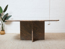 Load image into Gallery viewer, Post Modern Pink and Beige Granite Stone Dining Table
