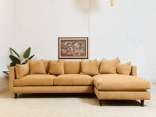 Load image into Gallery viewer, Alessandro Chaise Sectional in Zayden Honey
