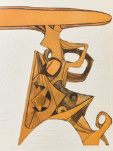 Load image into Gallery viewer, Large Embeded Rusty Geometric Abstract by Eva Koloswary
