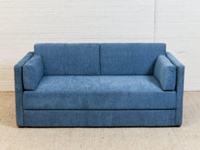 Load image into Gallery viewer, Blue Boxy Sofa

