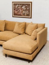 Load image into Gallery viewer, Alessandro Chaise Sectional in Zayden Honey
