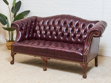 Load image into Gallery viewer, Chesterfield Vintage Rolled Arm Librarian, Sofa
