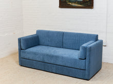 Load image into Gallery viewer, Blue Boxy Sofa
