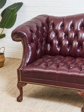 Load image into Gallery viewer, Chesterfield Vintage Rolled Arm Librarian, Sofa
