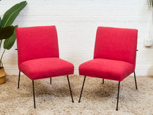 Load image into Gallery viewer, Milo Baughman for Pacific Iron in Viper Red
