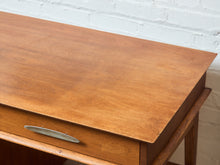 Load image into Gallery viewer, Mid-Century Modern Four-Drawer Walnut Writing Desk by Sligh Lowry
