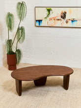 Load image into Gallery viewer, Wood Coffee Amoeba Table
