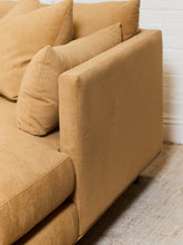 Load image into Gallery viewer, Alessandro Chaise Sectional in Zayden Honey
