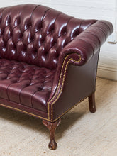 Load image into Gallery viewer, Chesterfield Vintage Rolled Arm Librarian, Sofa

