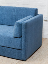 Load image into Gallery viewer, Blue Boxy Sofa
