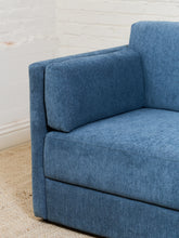 Load image into Gallery viewer, Blue Boxy Sofa
