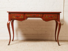 Load image into Gallery viewer, Louis XV Style Chinoiserie Writing Desk by Baker with Matching Chair
