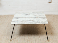 Load image into Gallery viewer, Faux Marble 1960’s Coffee Table
