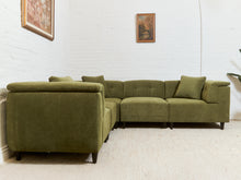 Load image into Gallery viewer, 5 Piece Chelsea Sectional in Heavenly Olive
