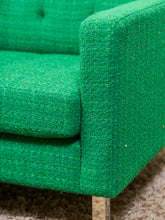 Load image into Gallery viewer, Don Sofa in Grass Green Tweed
