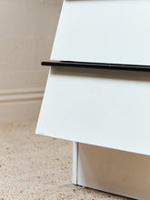 Load image into Gallery viewer, White Lacquer Dresser with Black Trim
