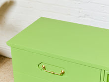 Load image into Gallery viewer, Key Lime Hollywood Regency Dresser
