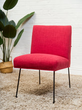 Load image into Gallery viewer, Milo Baughman for Pacific Iron in Viper Red
