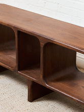 Load image into Gallery viewer, Sunbeam Exclusive Solid Walnut Atomic Console
