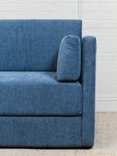 Load image into Gallery viewer, Blue Boxy Sofa
