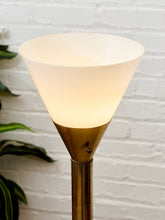 Load image into Gallery viewer, Brass Tubular Vintage Torchiere
