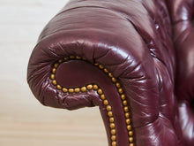 Load image into Gallery viewer, Chesterfield Vintage Rolled Arm Librarian, Sofa
