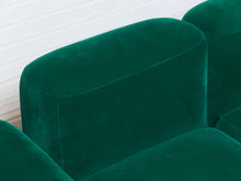 Load image into Gallery viewer, Kelly Green Velvet Modular Sofa
