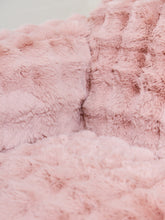 Load image into Gallery viewer, Shaggy Pink Sofa
