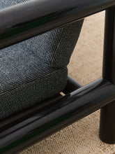 Load image into Gallery viewer, Vintage 1970s Black Lacquered Sofa
