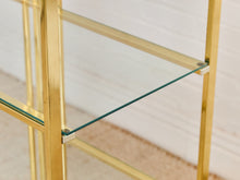 Load image into Gallery viewer, Vintage Brass Arched Etagere designed by Milo Baughman for Design Institute of America (DIA)
